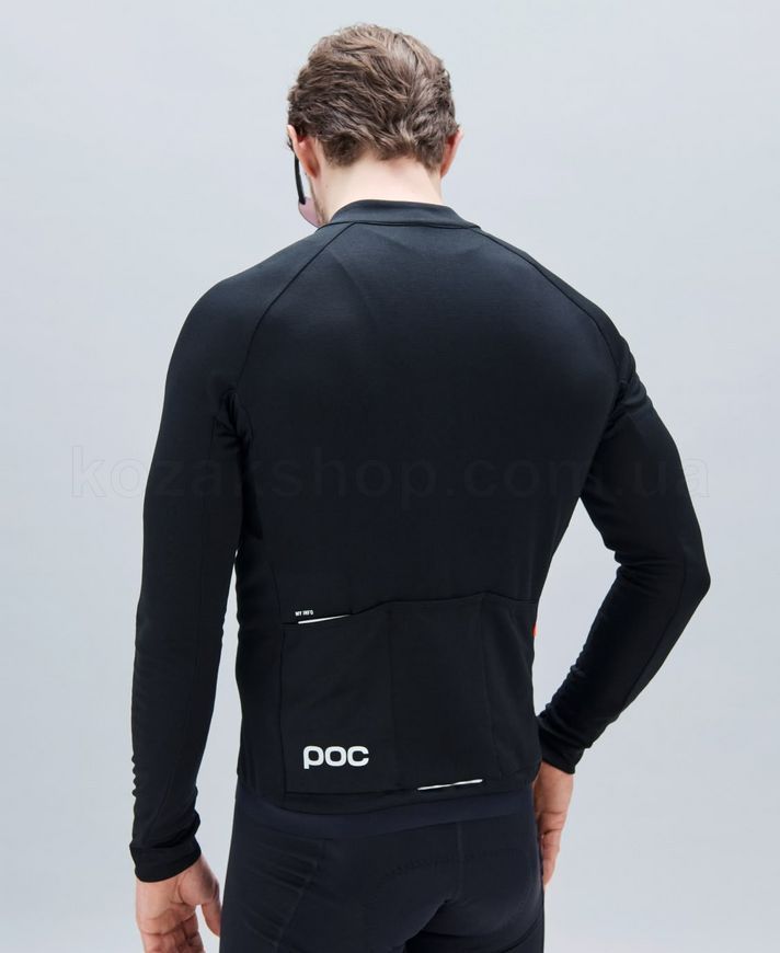 Джерсі POC M's Thermal Lite LS Jersey road (Uranium Black) - S