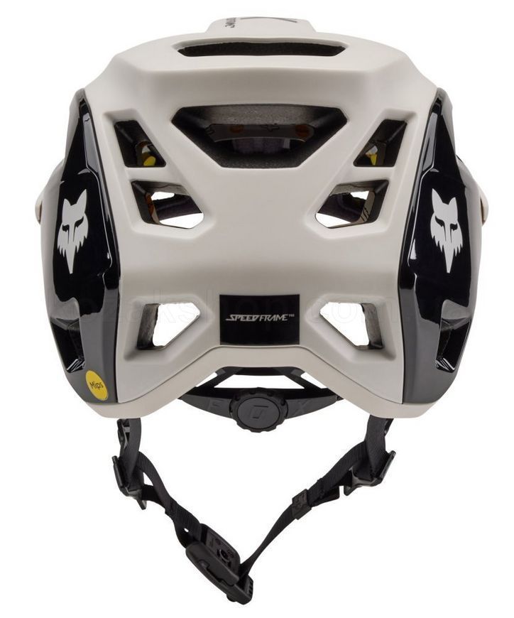 Шолом FOX SPEEDFRAME PRO HELMET - BLOCKED [Vintage White], M
