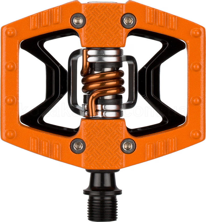 Контактные педали CrankBrothers DOUBLE SHOT 2 [Black / Orange]