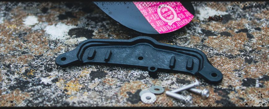 Адаптер крила Juice Lubes, Mudhugger Rockshox ZEB/DOMAIN Bolt-On Adapter Pack For EVO Mudhugger
