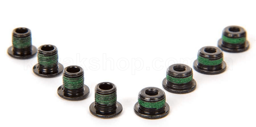 Бонки SRAM chainring bolt kit 4x2 steel/steel black