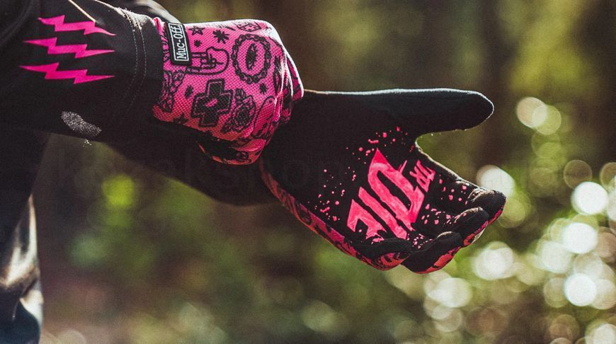 Вело рукавички Muc-Off Summer Lightweight Mesh Rider Gloves - [Pink] - L
