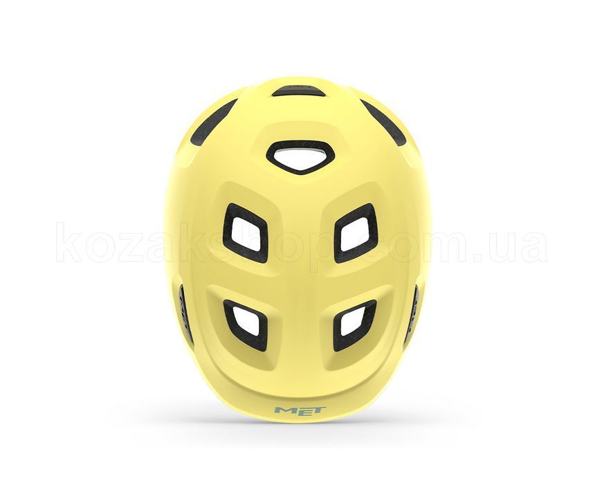 Шолом детский MET Hooray [Soft Yellow | Matt] - S (52-55)