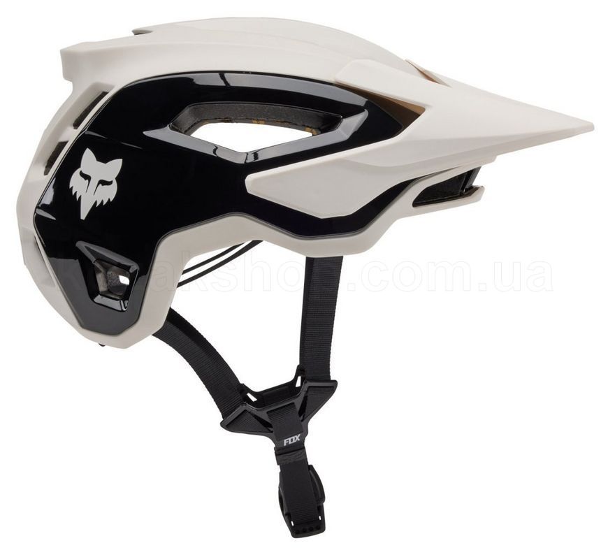 Шолом FOX SPEEDFRAME PRO HELMET - BLOCKED [Vintage White], M