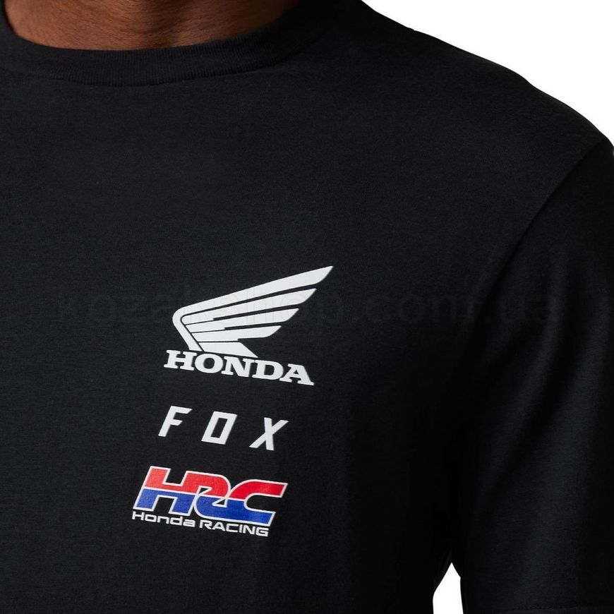 Футболка FOX X HONDA TEE [Black], M