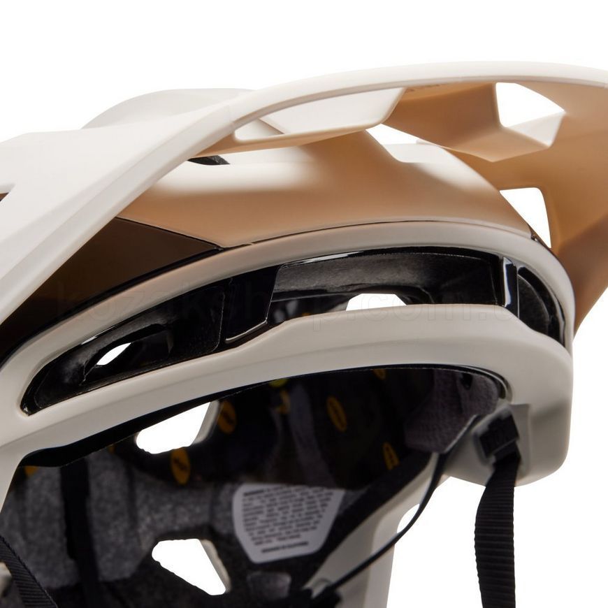 Шолом FOX SPEEDFRAME PRO HELMET - BLOCKED [Vintage White], M