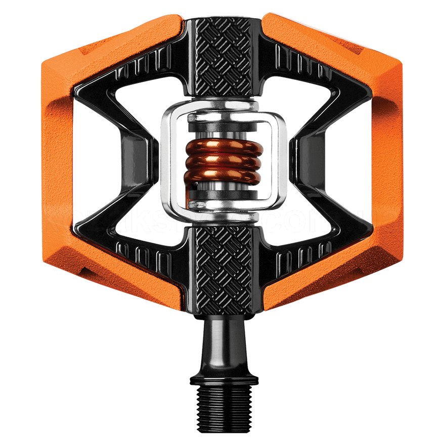 Контактные педали CrankBrothers DOUBLE SHOT 2 [Black / Orange]