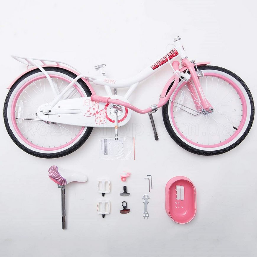 Дитячий велосипед RoyalBaby JENNY GIRLS 20", OFFICIAL UA, рожевий