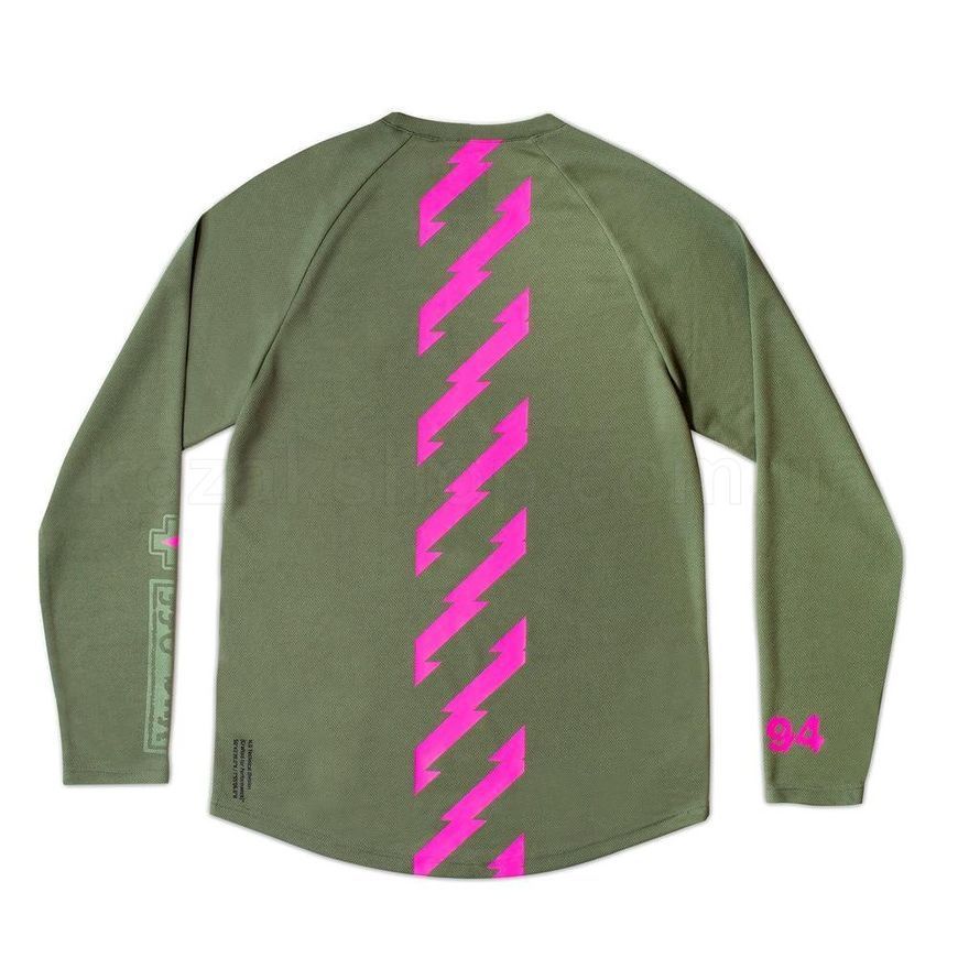 Вело джерсі Muc-Off LS MTB Jersey [green] - M
