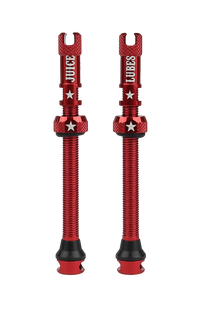Ніпелі безкамерні Juice Lubes - 65 мм [Red]