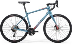 Гравійний велосипед Merida SILEX 4000 (2021) matt steel blue(glossy red), MATT STEEL BLUE(GLOSSY RED), 2021, 700с, XS