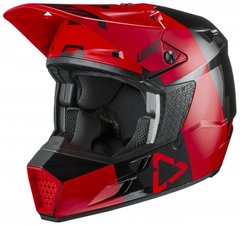 Детский мотошлем LEATT Helmet GPX 3.5 Jr V21.3 [Red], YL