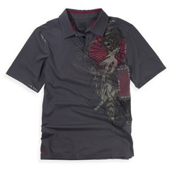 Рубаха поло FOX Inked Polo [Charcoal], S