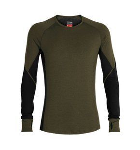 Термокофта Icebreaker 260 Zone LS Crewe MEN [LODEN/BLACK] - S