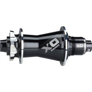 Втулка SRAM X0 DH Задняя 6-Bolt Disc 32H Black/Silver, XD Driver Body (11/12spd) (includes 12x150 & 12x157 Through Axle Caps) - A1