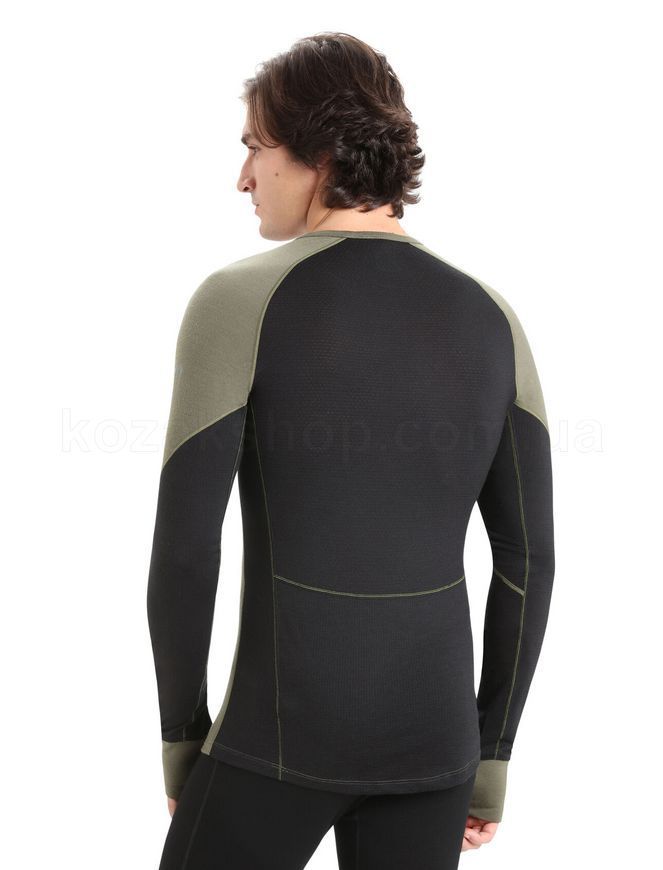 Термокофта Icebreaker 260 Zone LS Crewe MEN [LODEN/BLACK] - S