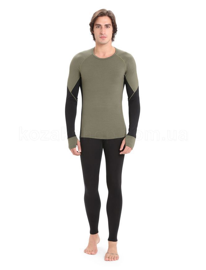 Термокофта Icebreaker 260 Zone LS Crewe MEN [LODEN/BLACK] - S
