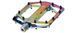 Педали Specialized Supacaz Krypto Pedal &ndash; CNC Alloy [Oil Slick] - (09122-3100)