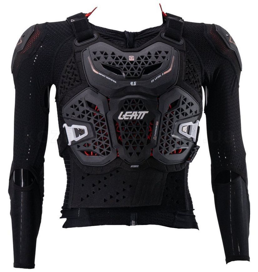 Женская защита тела LEATT 4.5 Hybrid ♀Body Protector [Black], M