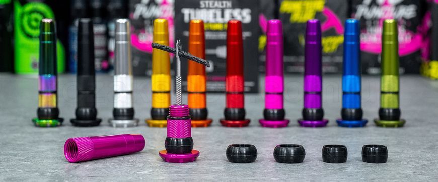 Ремкомплект для бескамерки Muc-Off Stealth Tubeless Puncture Plug [Pink]