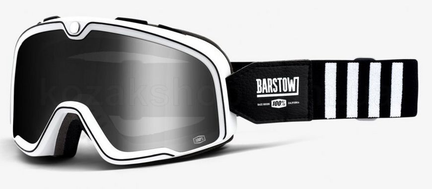 Маска 100% BARSTOW Goggle Coda - Silver Mirror Lens