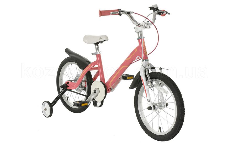 Дитячий велосипед RoyalBaby MARS ALLOY 16", OFFICIAL UA, рожевий