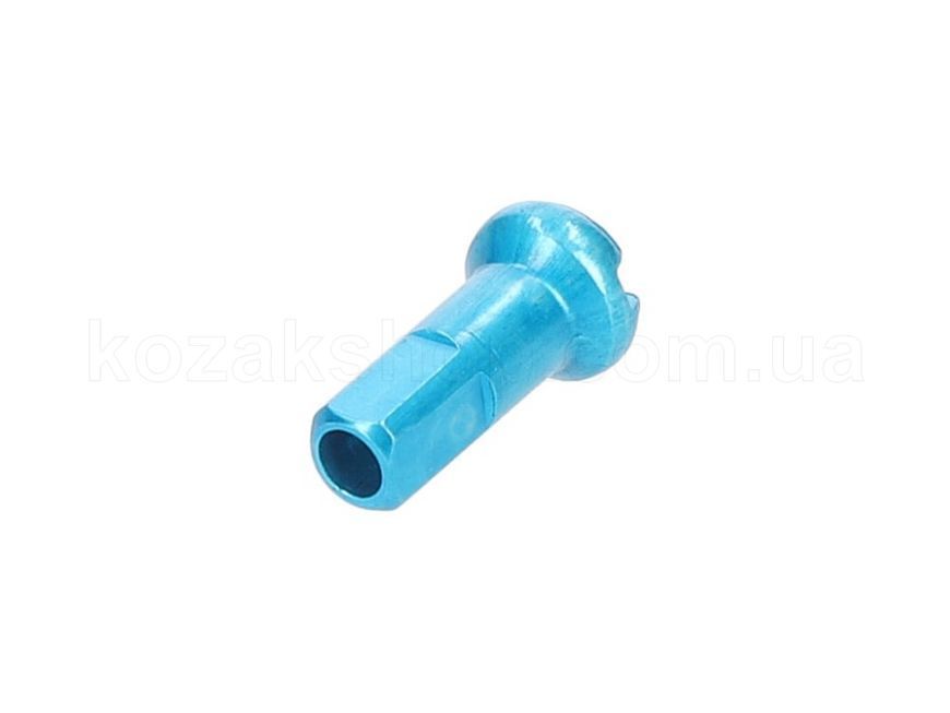 Ніпелі DT Swiss Standard Aluminium 2.0 x 12 mm 100шт Turquoise