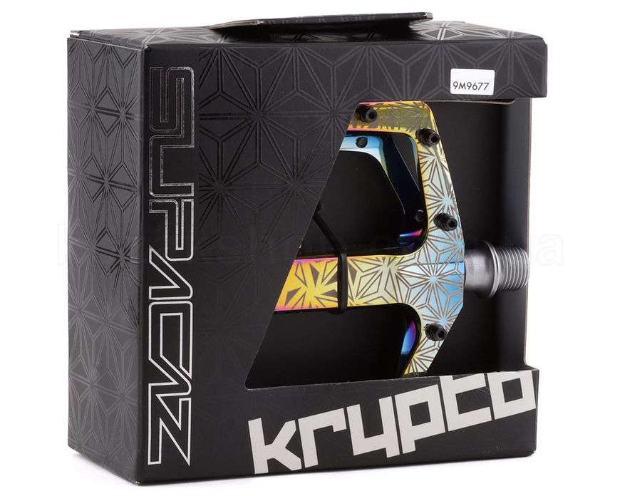 Педали Specialized Supacaz Krypto Pedal – CNC Alloy [Oil Slick] - (09122-3100)