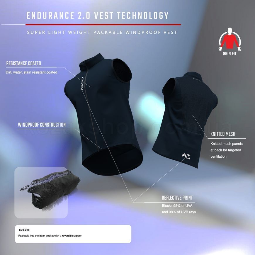 Жилет LEATT MTB Endurance 2.0 Vest [Black], XL