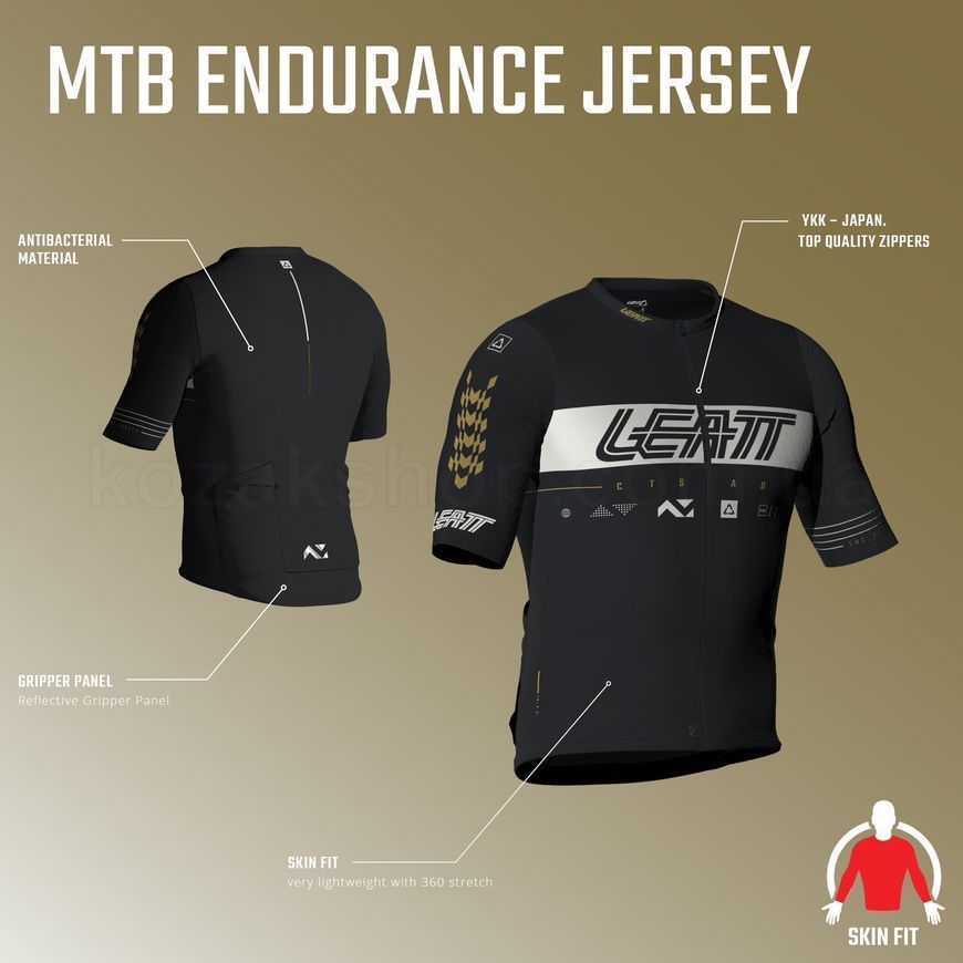 Джерси LEATT MTB 6.0 Endurance SS Jersey [Mist Green], L