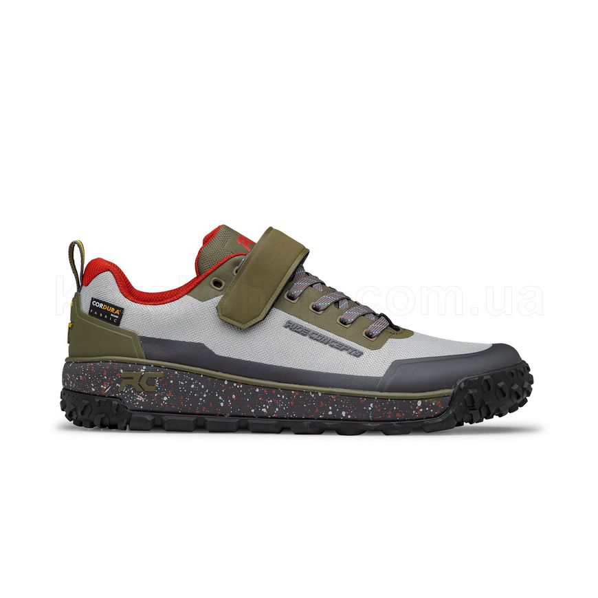 Контактная вело обувь Ride Concepts Tallac Clip Men's [Grey/Olive] - US 10.5