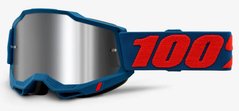 Маска 100% ACCURI 2 Goggle Odeon - Flash Silver Lens, Mirror Lens
