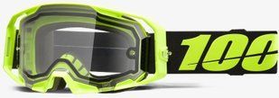 Маска 100% ARMATIC Enduro Goggle [Neon Yellow], Dual Clear Lens