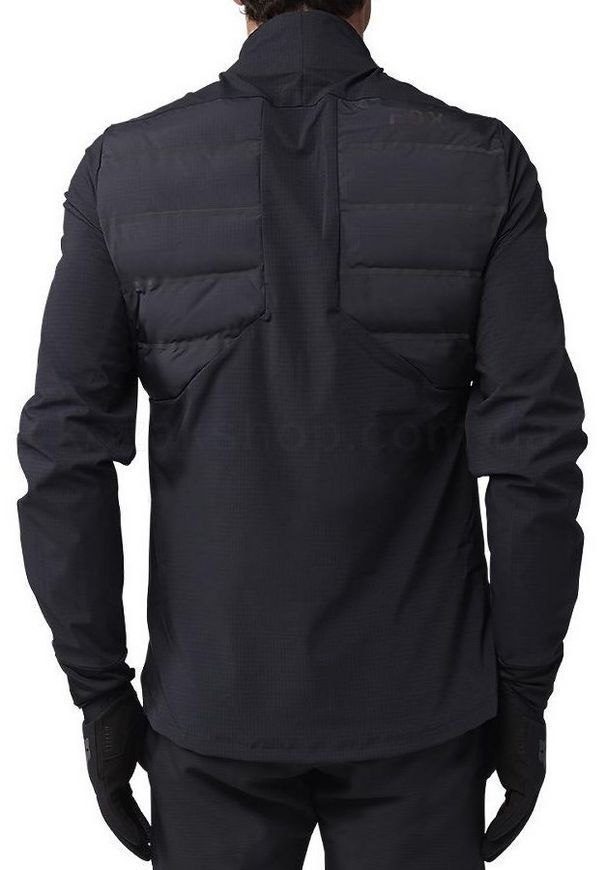 Вело куртка FOX FLEXAIR FIRE HYBRID Jacket - LUNAR [Black], XL
