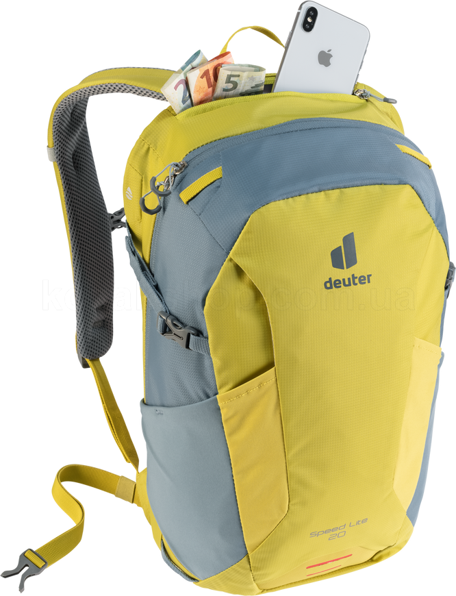Рюкзак Deuter Speed Lite 20 л Greencurry Slateblue