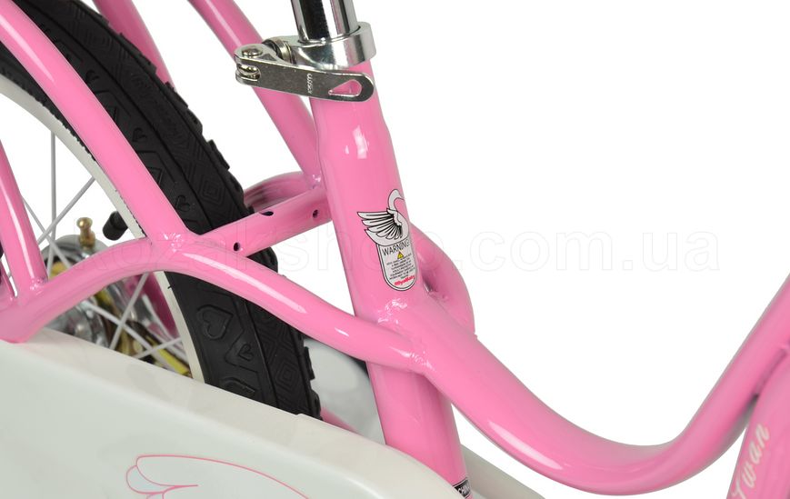 Детский велосипед RoyalBaby LITTLE SWAN 12", OFFICIAL UA, розовый