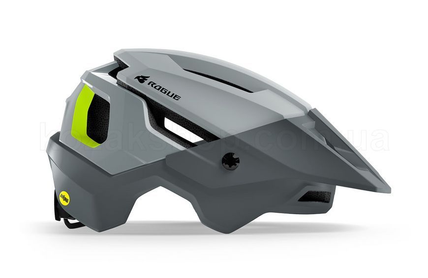 Шлем Bluegrass Rogue Core MIPS Gray Fluo Yellow | Matt Glossy, S (52-56 см)