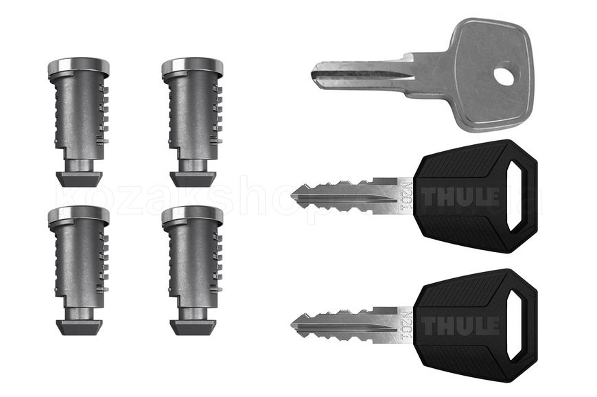 К-т ключів з личинками (4шт) Thule One-Key System 4504 (TH 4504)