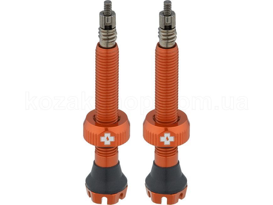 Ніпель Muc-Off Tubeless Valves V2 60 мм - 2 шт [Orange]