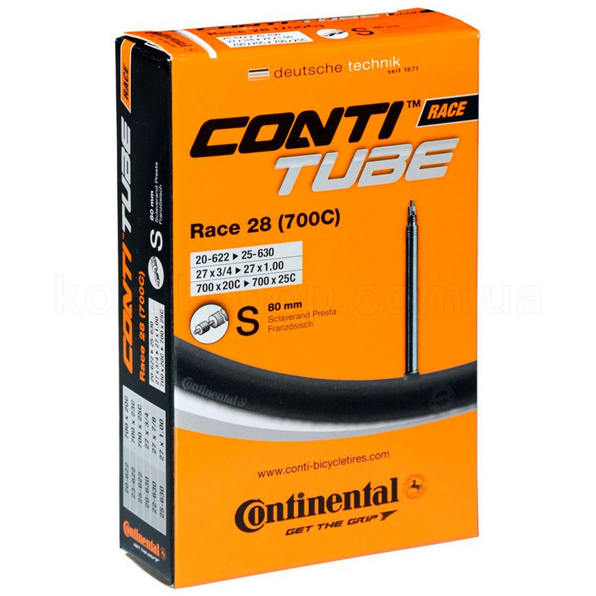 Камера Continental Race 28", 18-622 -> 25-630, S8, 150 р.