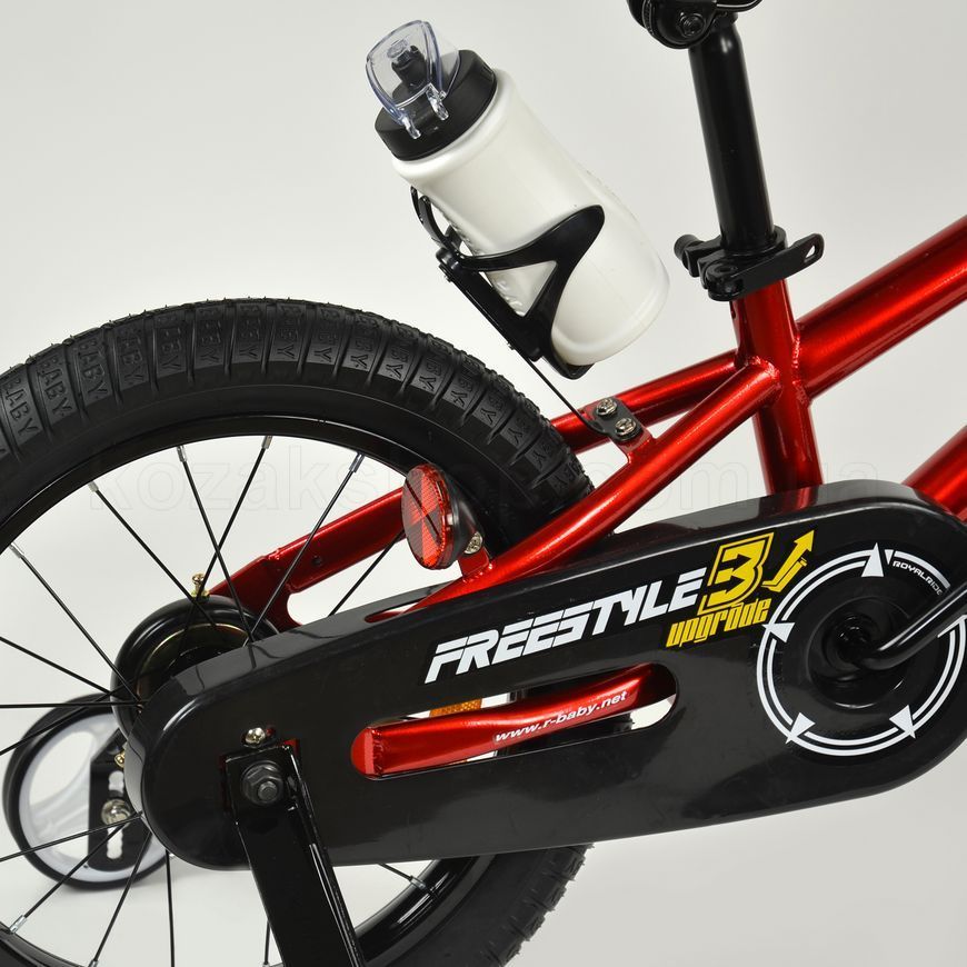 Дитячий велосипед RoyalBaby FREESTYLE 14", OFFICIAL UA, червоний