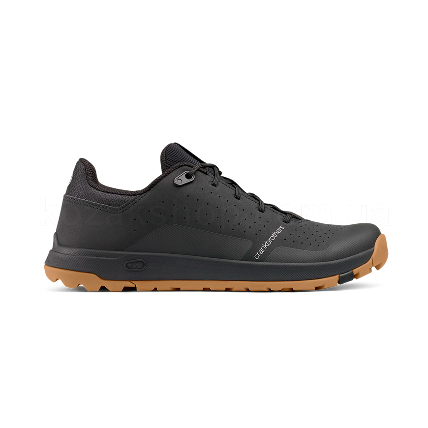 Вело обувь CrankBrothers Stamp Trail Lace Flat [BLACK / BLACK - GUM OUTSOLE] - US 10.0