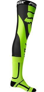 Мото носки FOX KNEE BRACE MIRER SOCK [Flo Yellow], M