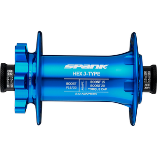 Передня втулка SPANK HEX J-Type Boost F15/20, Blue