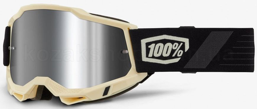 Маска Ride 100% ACCURI 2 Goggle Waystar - Mirror Silver Lens, Mirror Lens