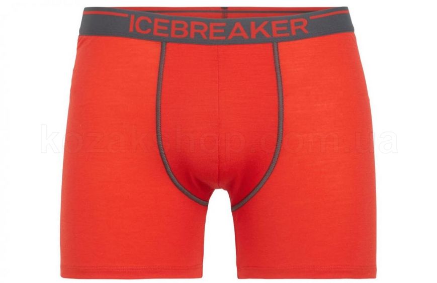 Трусы Icebreaker Anatomica Boxers CHILI RED/Monsoon S