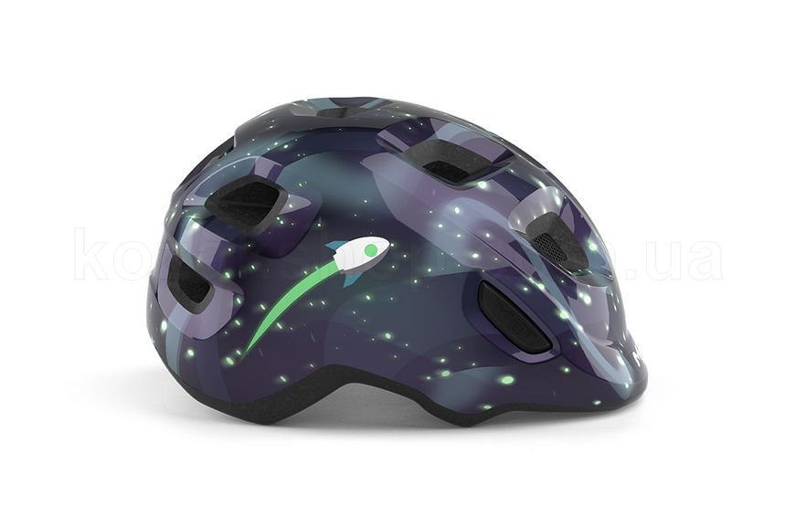 Дитячий вело шолом MET HOORAY CE [Space | Glow in the Dark] - XS (46-52 см)