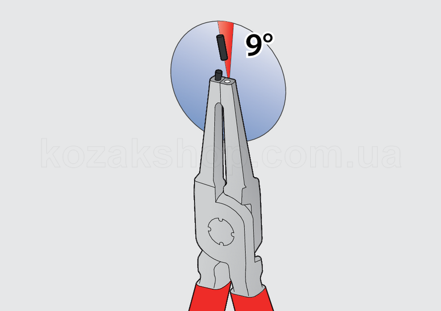 Набор съёмников стопорных колец PLUS в сумке 140 (3-13mm) Unior Tools Set of lock rings pliers PLUS in bag