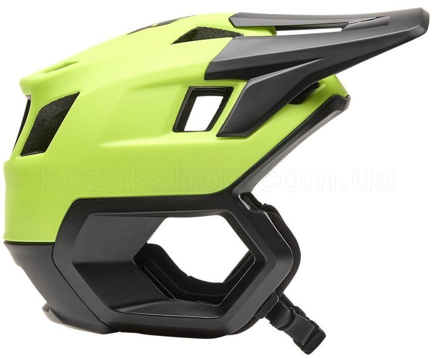 Шлем FOX DROPFRAME Helmet [Flo Yellow], S