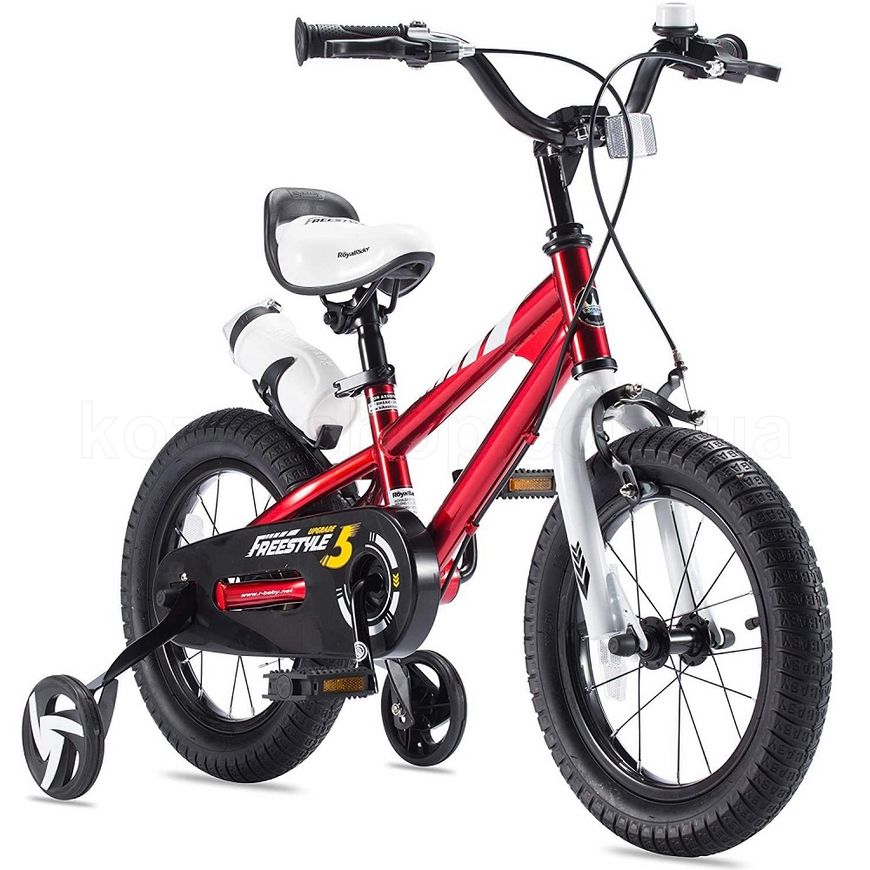 Дитячий велосипед RoyalBaby FREESTYLE 16", OFFICIAL UA, червоний
